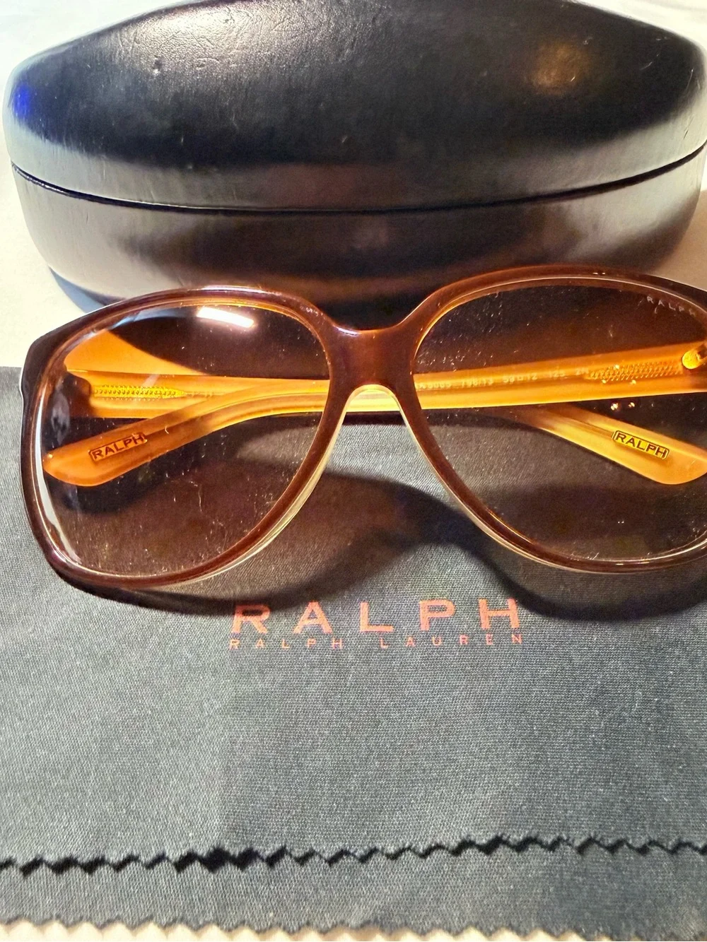 Ralph Lauren Brown Tortoiseshell Gradient Women's Sunglasses